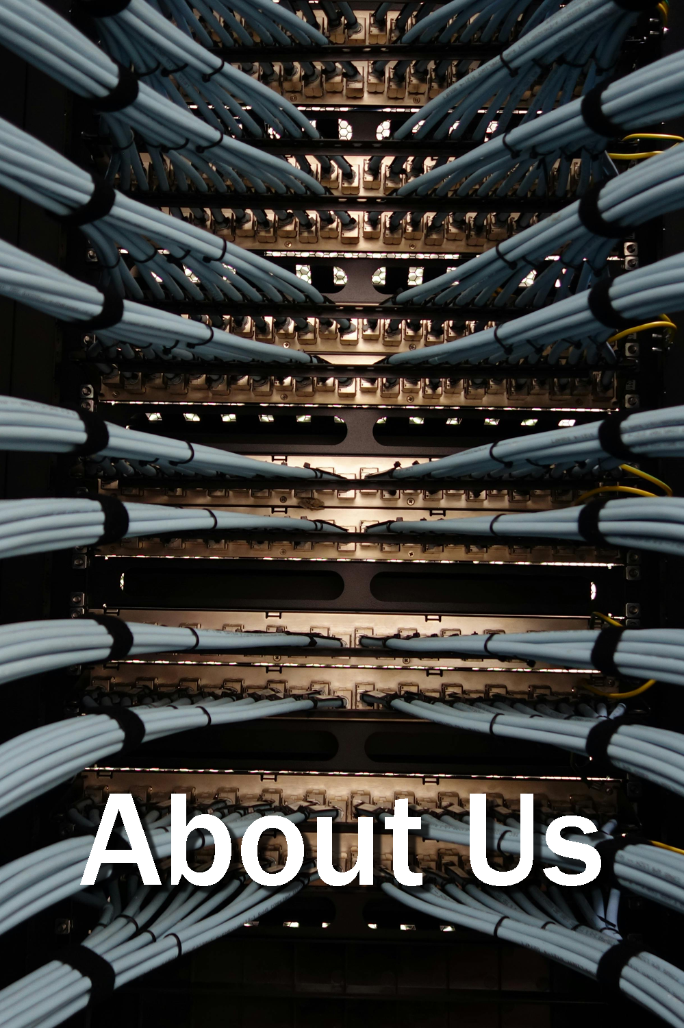 A/Coe Communications a perfectly organized structured cabling patch panel installation.