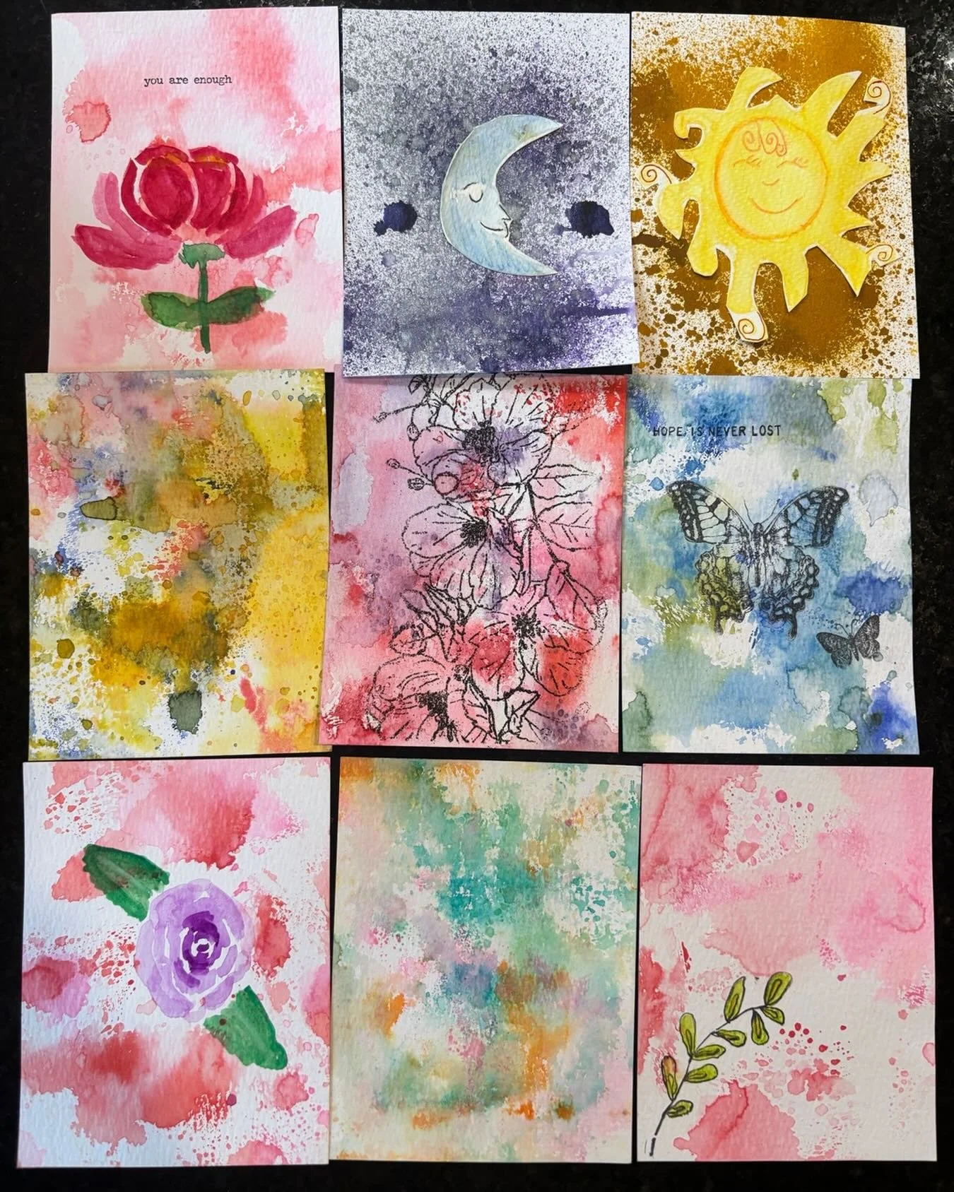 Hi!!! 
In honor of Mental Health Awareness Month, I will be donating 30%-50% of the proceeds I make from selling my art (https://gabbyrelle7art.squarespace.com/store-1) (https://gabbyrelle7art.etsy.com) to Prevent Suicide Fox Cities, an organization 
