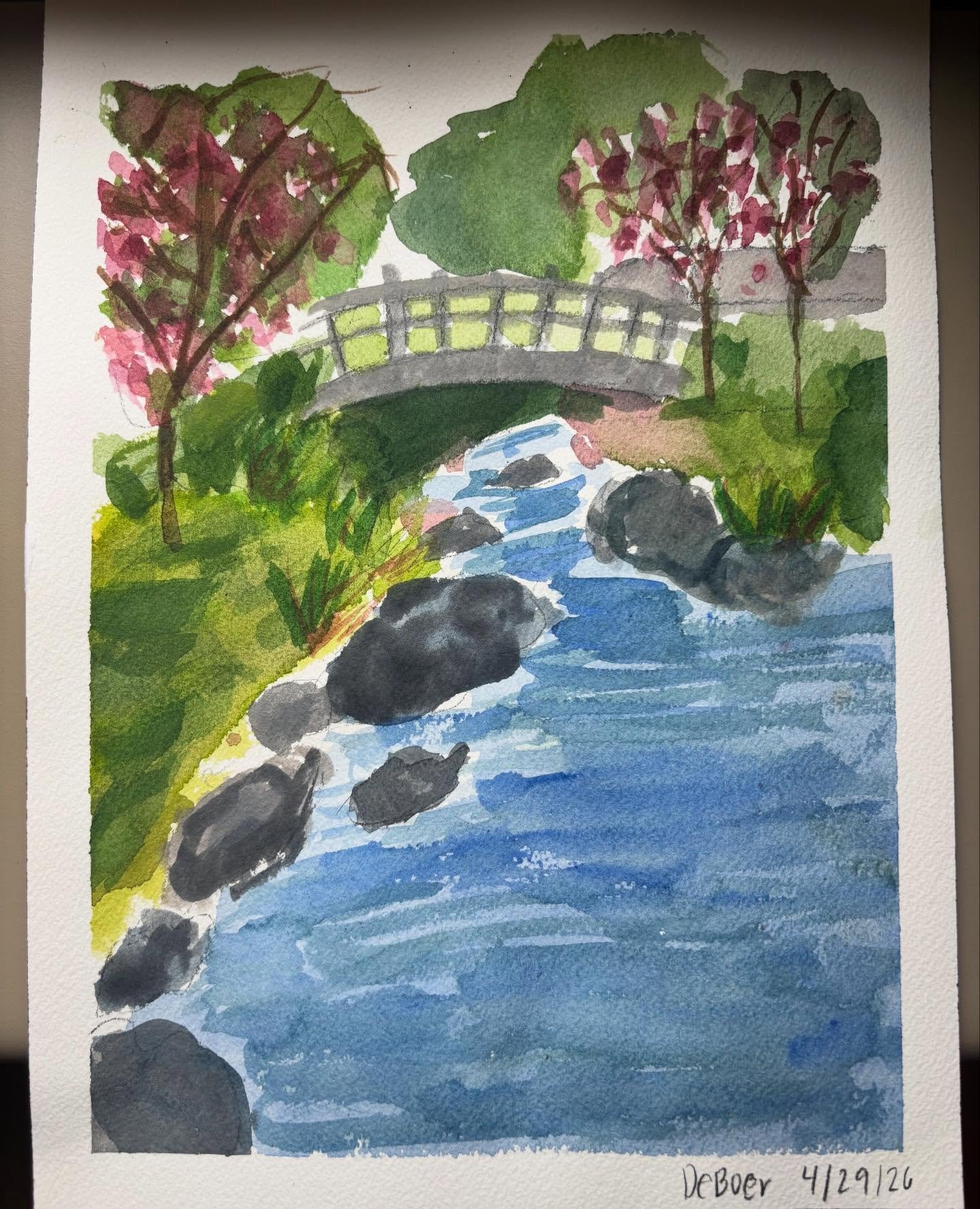 I would like to thank my favorite watercolor YouTuber Ellen for the tutorials / inspiration for these lol