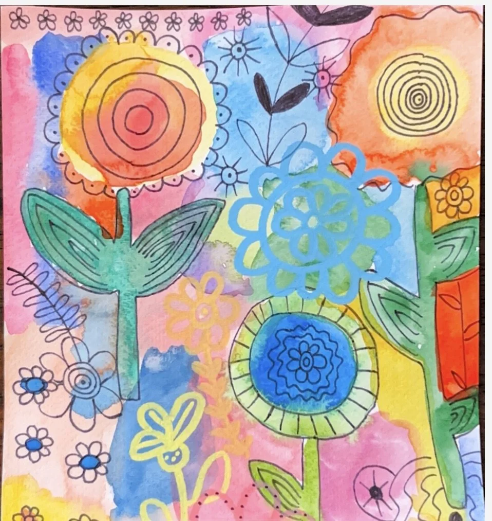 Colorful collage