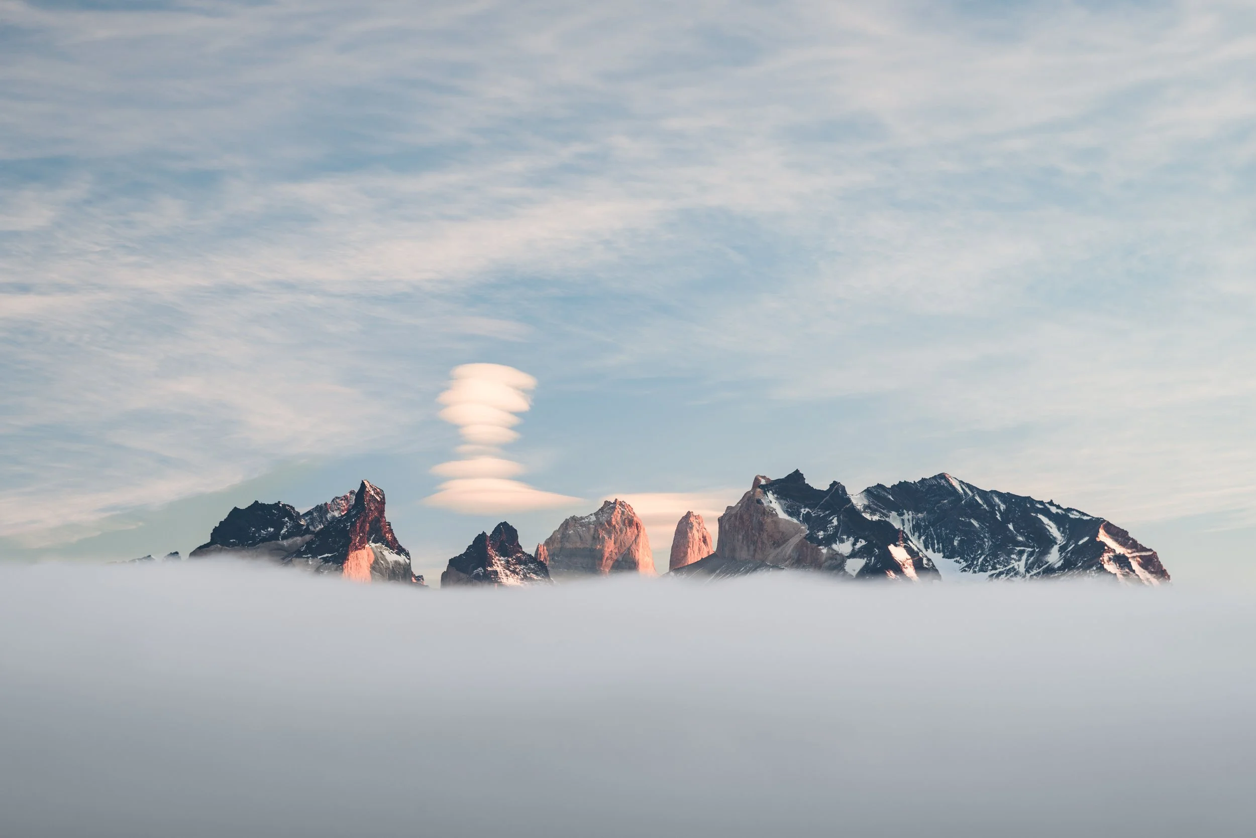 Lenticular sobre los Cuernos