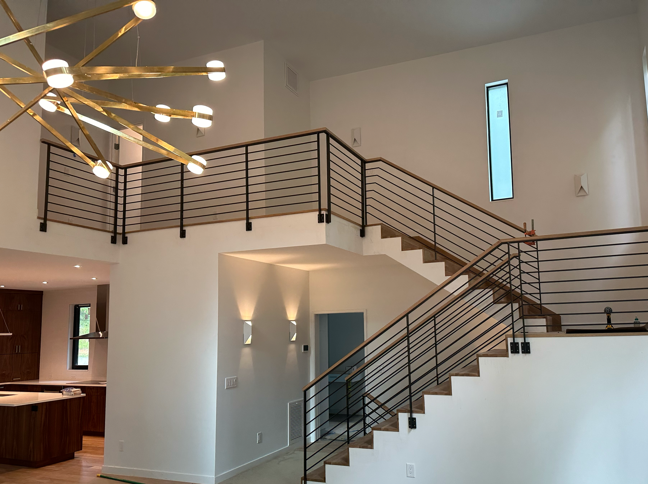 contemporary guardrail system • Arielle Schechter - architect • Newphire - builder