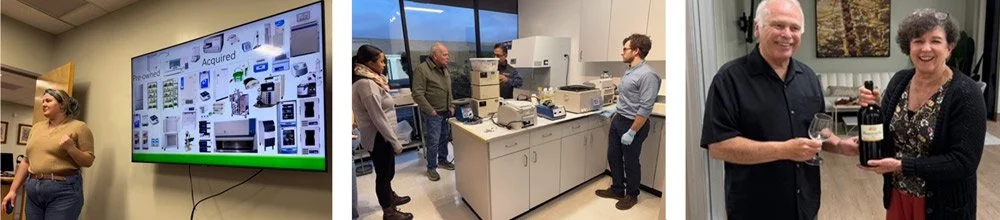 The R&D team did an amazing job acquiring the equipment