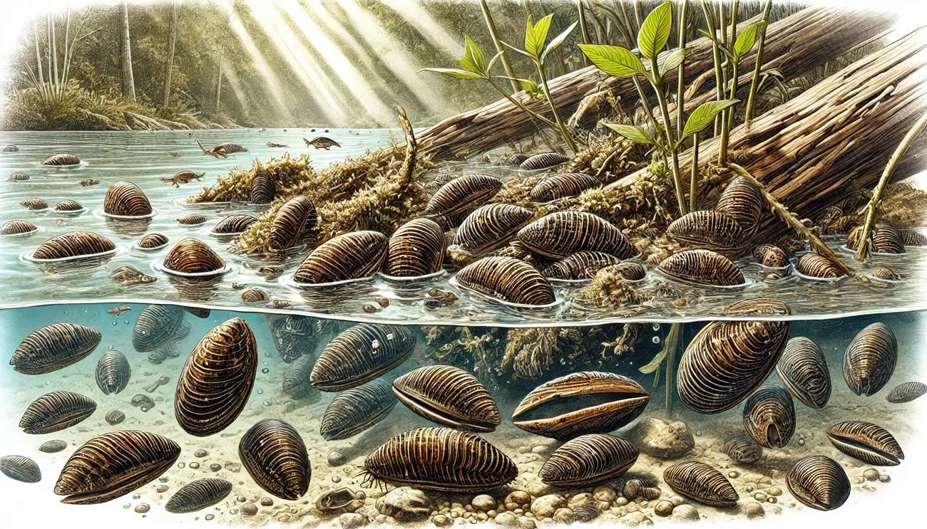 Spotting 4 Signs of Zebra Mussel Infestation in Pond Life