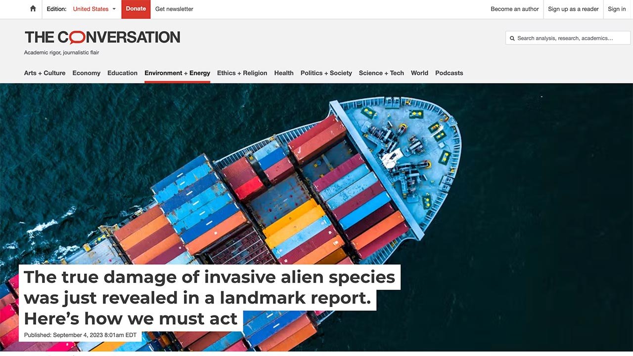The true damage of invasive alien species was just revealed in a landmark report. Here’s how we must act.