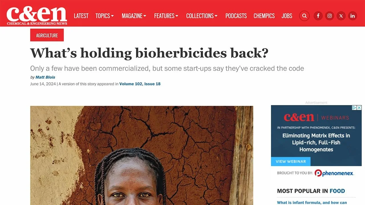 What’s holding bioherbicides back?