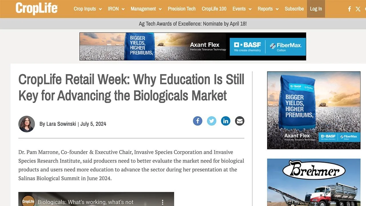 CropLife Retail Week: Why Education Is Still Key for Advancing the Biologicals Market
