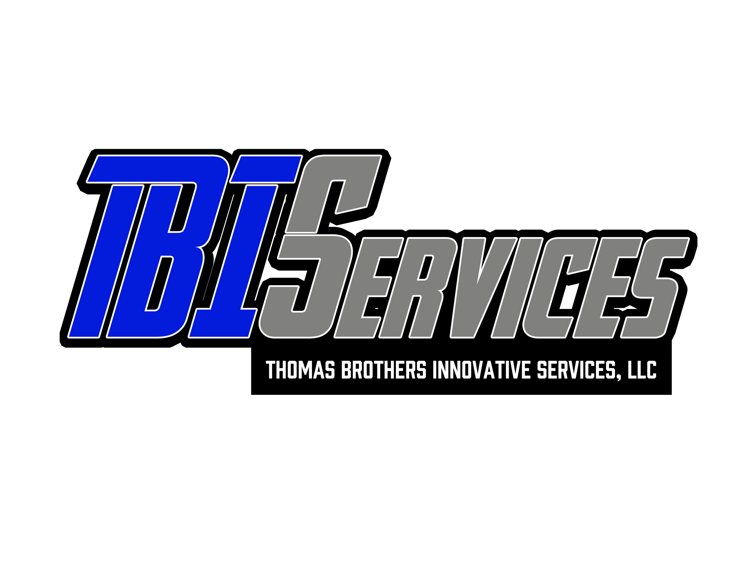 Logo of TBISERVICES with text 'Thomas Brothers Innovative Services, LLC'