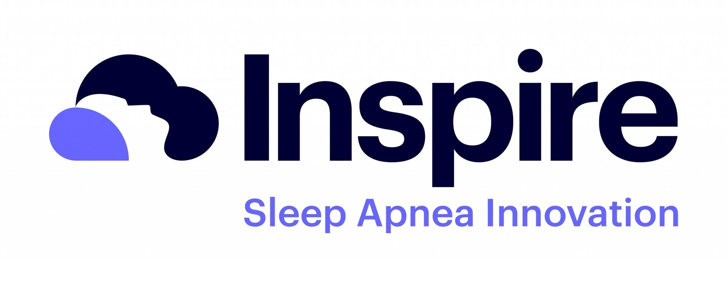 Logo for Insnpire Sleep Apnea Innovation with stylized purple and black design.