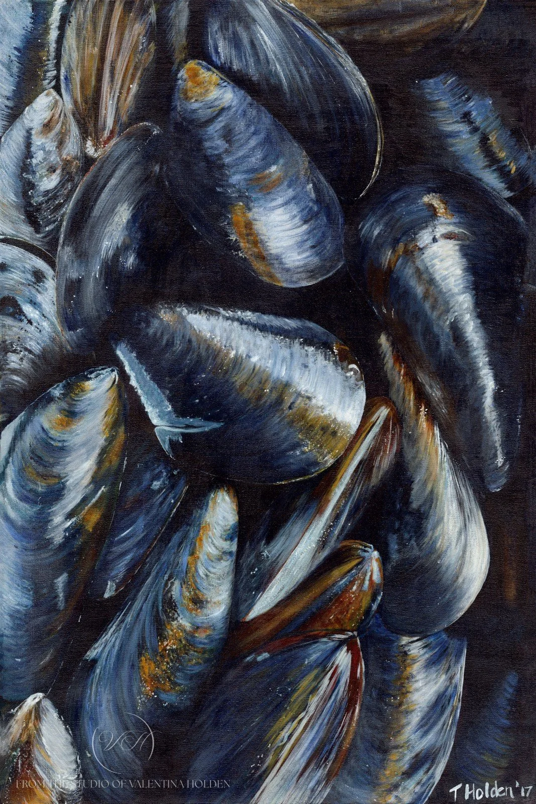 Mussels — Signed Fine Art Print