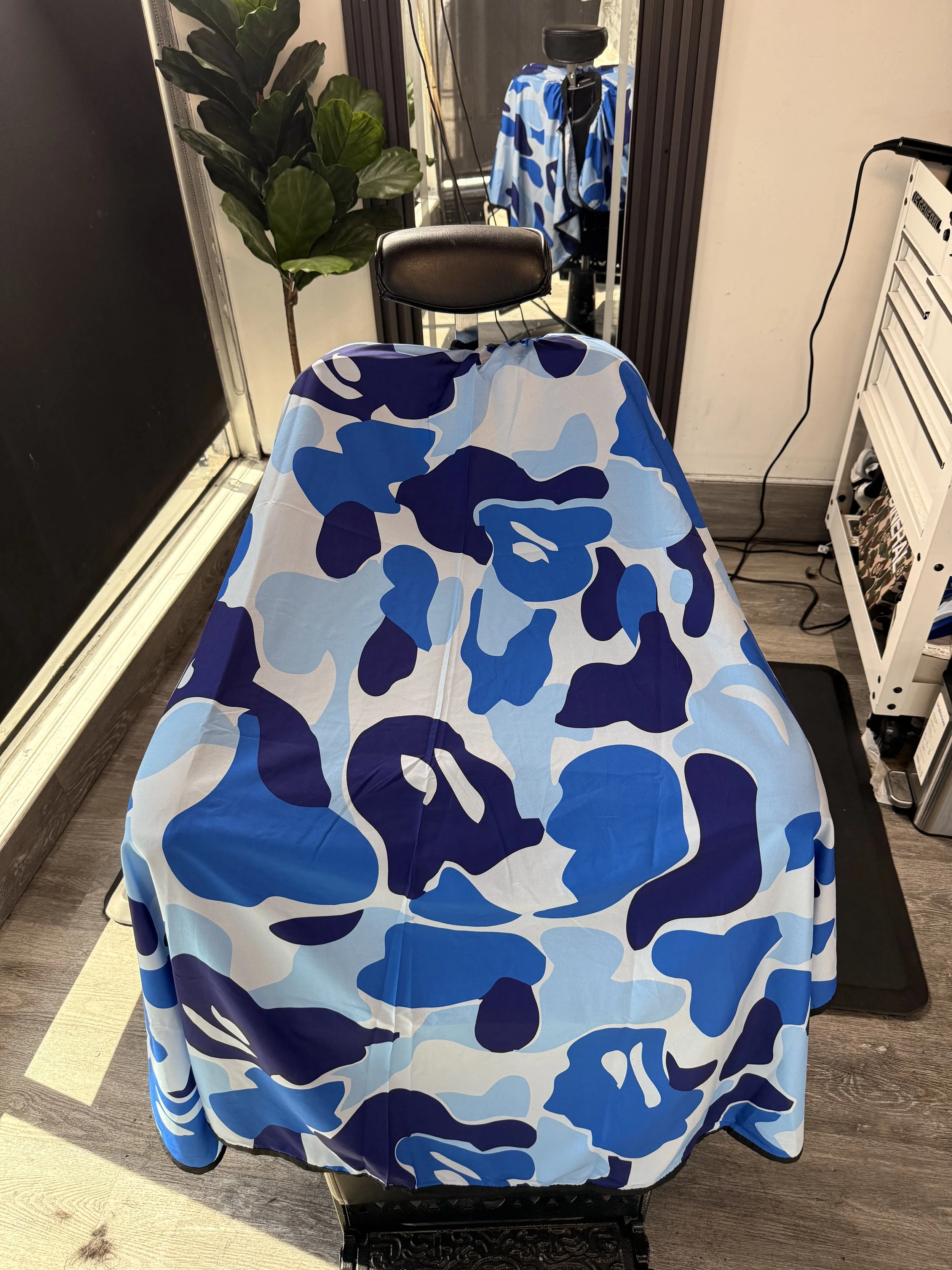 Blue Camo Cape