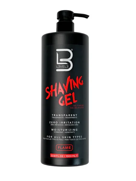 Lvl3 Shave Gel Flame 500Ml
