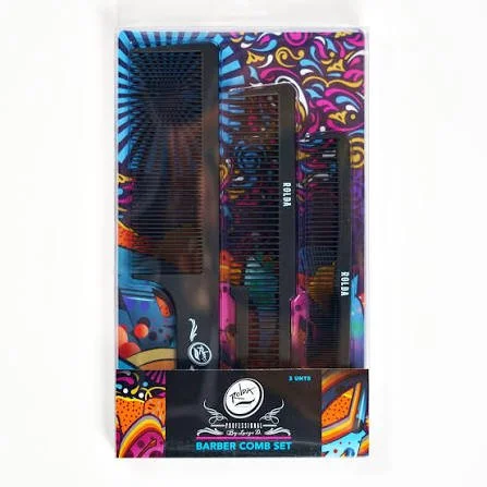 Rolda Barber Combe Set (black)
