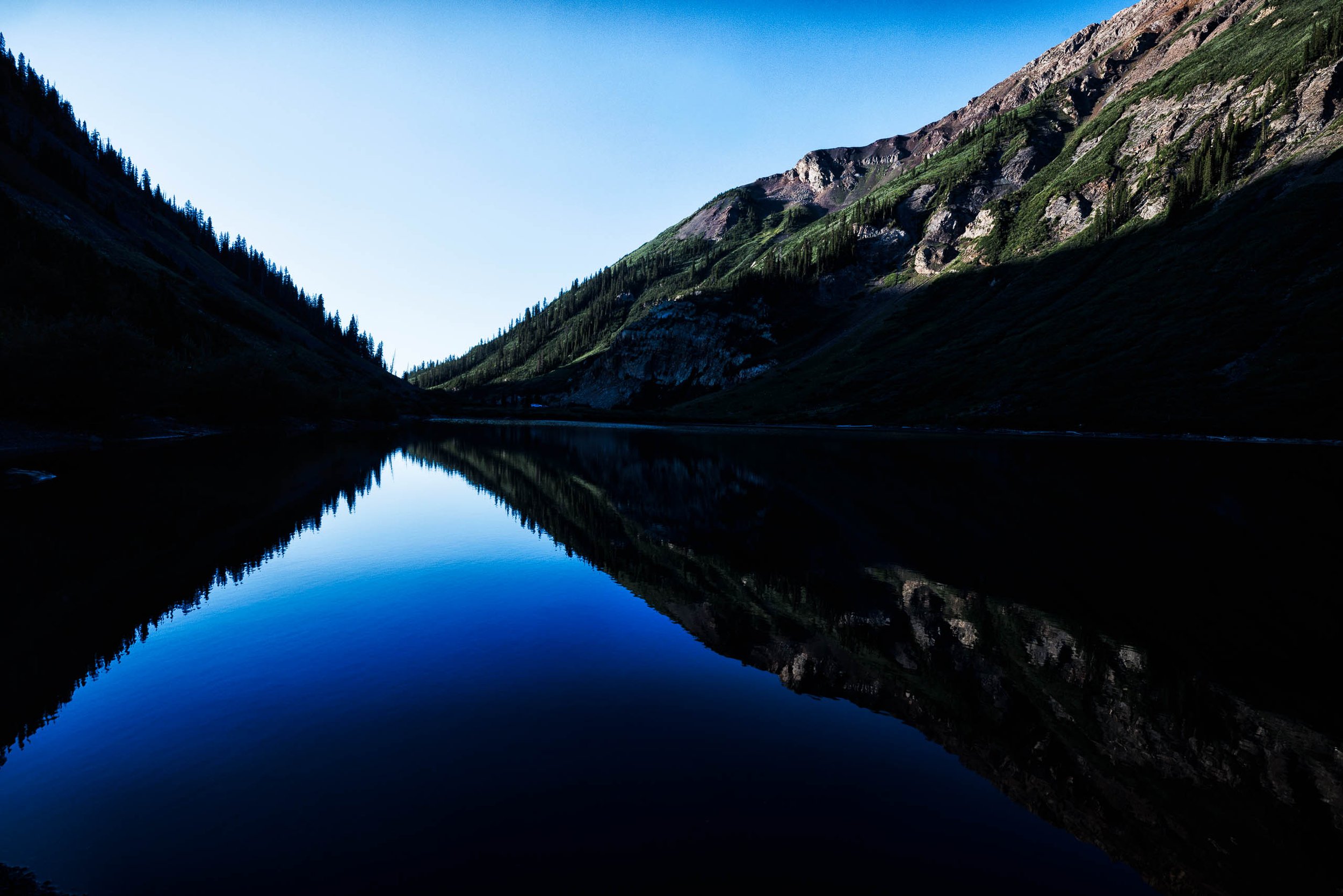 Emerald Lake at Dawn, Crested Butte