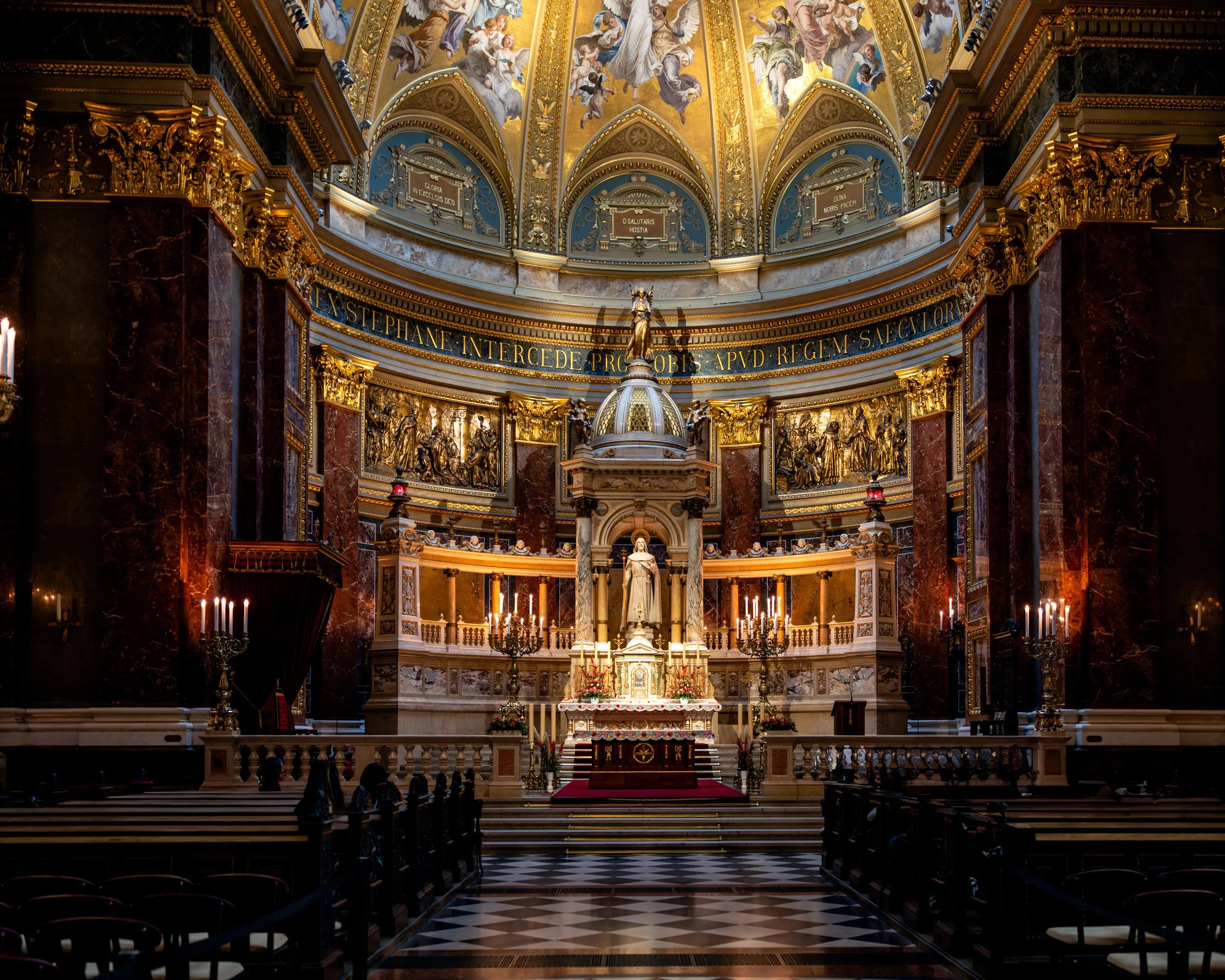The Gothic Sentinel — Historic Budapest Church Fine Art Photography