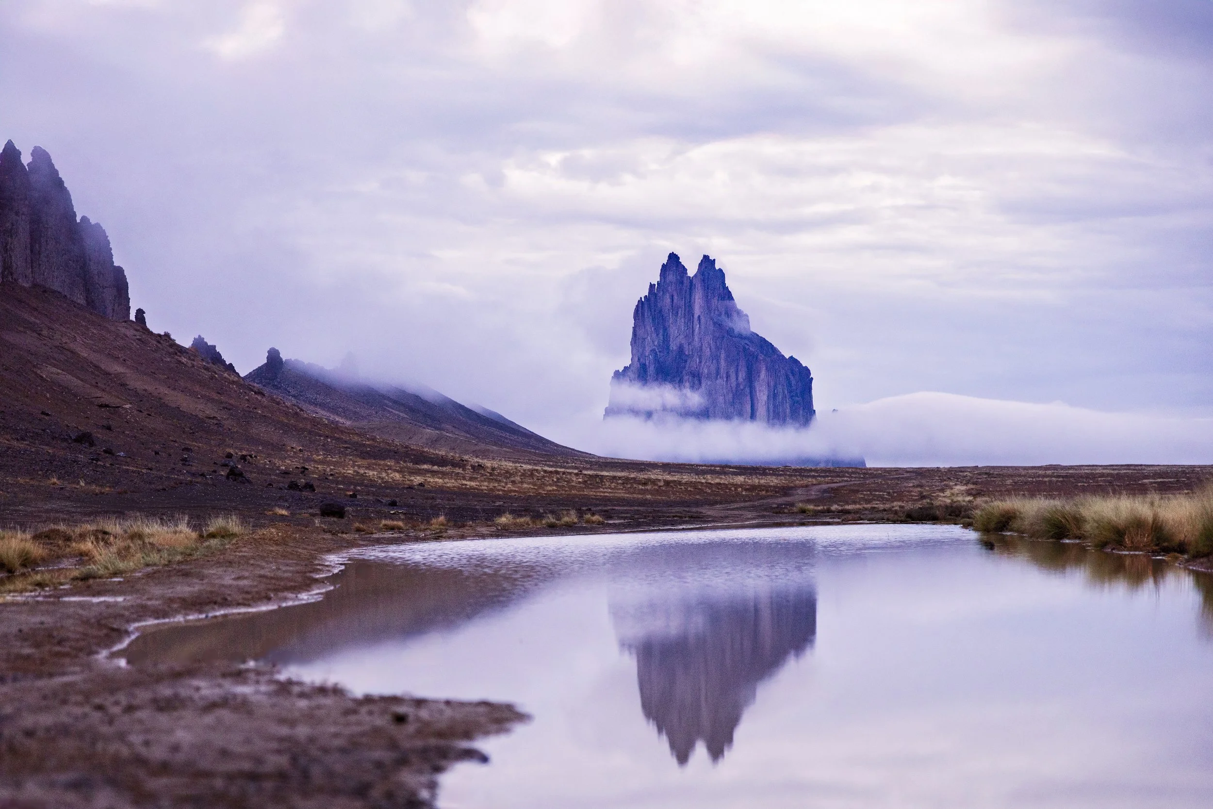 Silence Under Ship Rock — New Mexico Desert Fine Art Photography