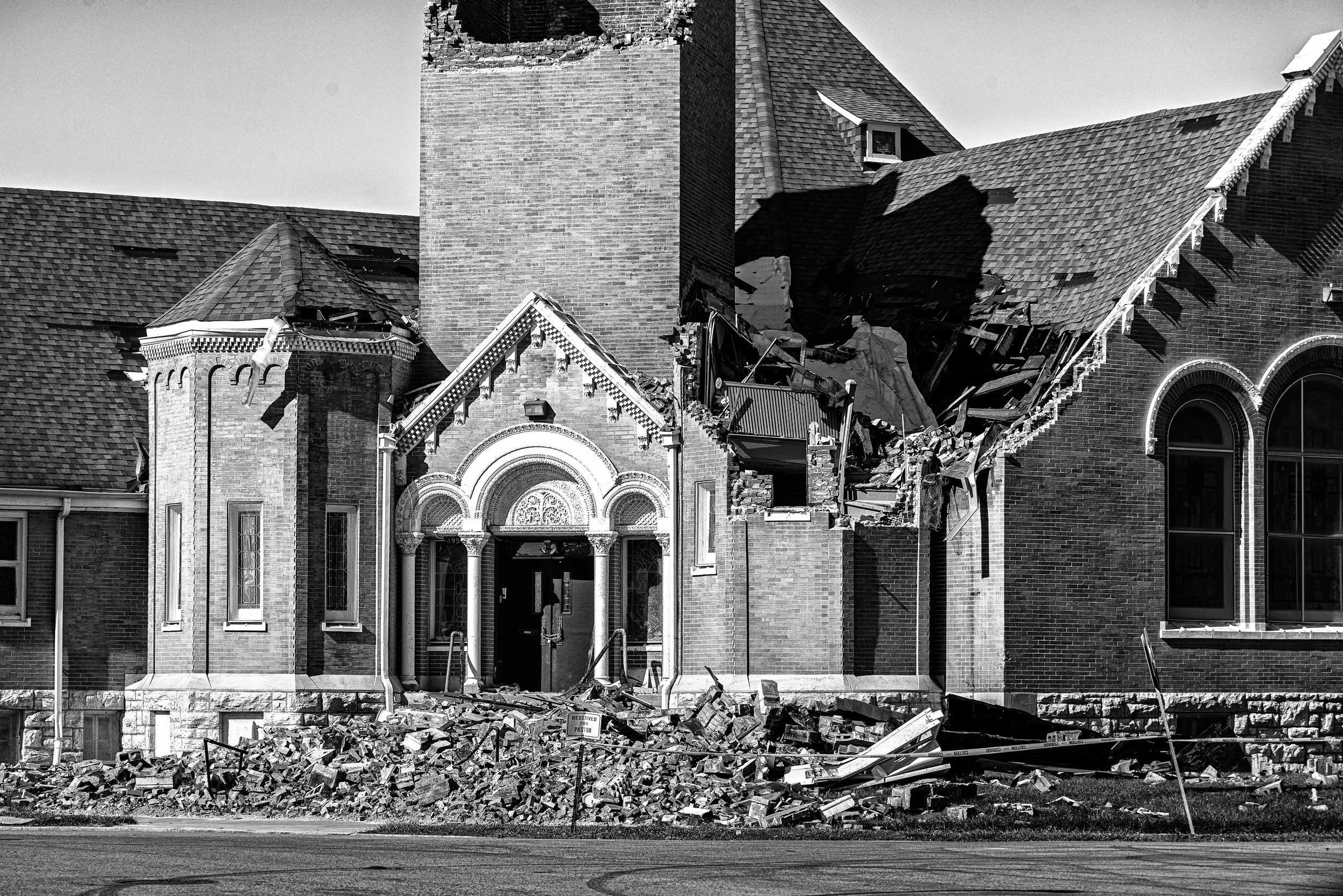 After the Collapse — St. Louis Tornado Aftermath Fine Art Photography
