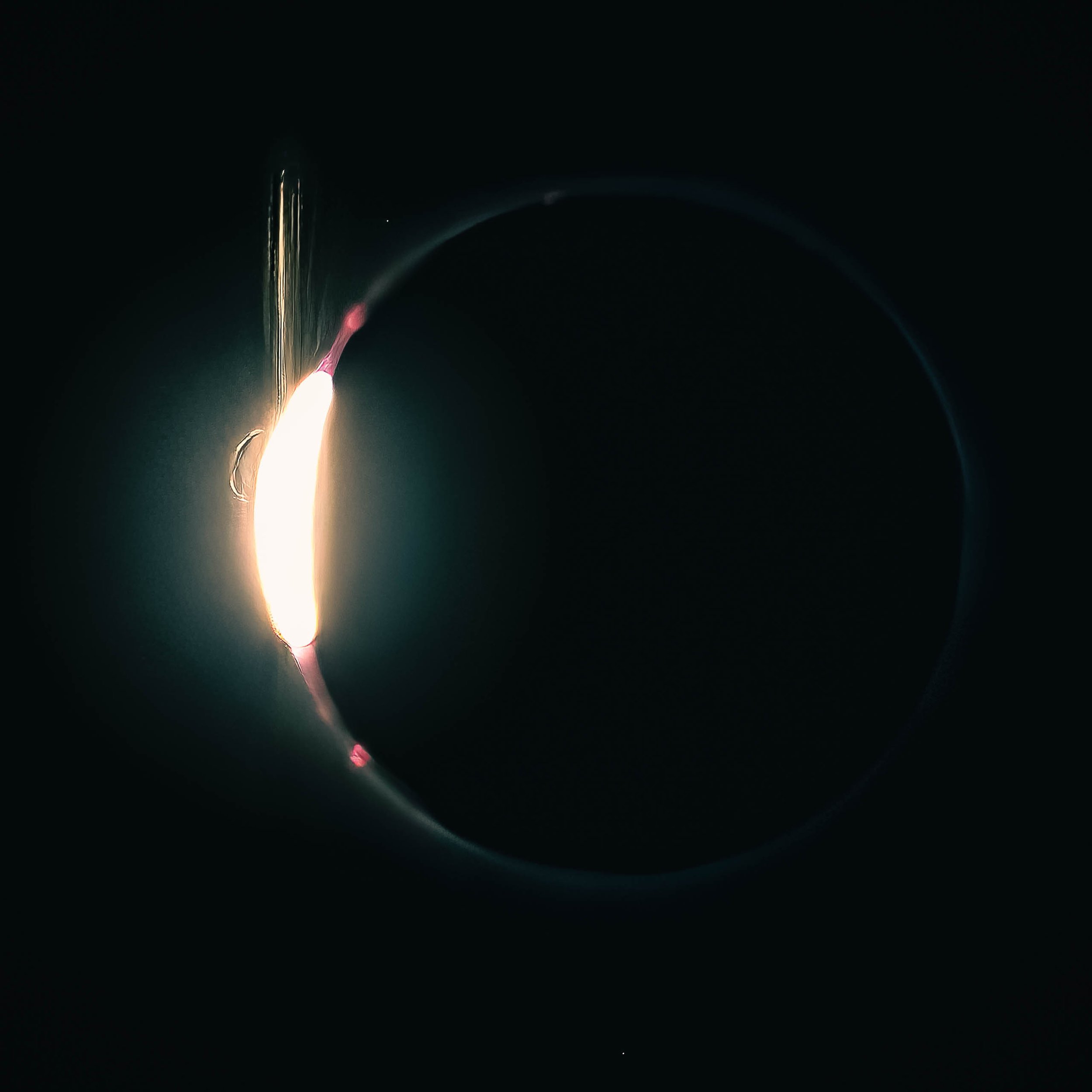 Diamond Ring Effect during April 8th 2024 eclipse