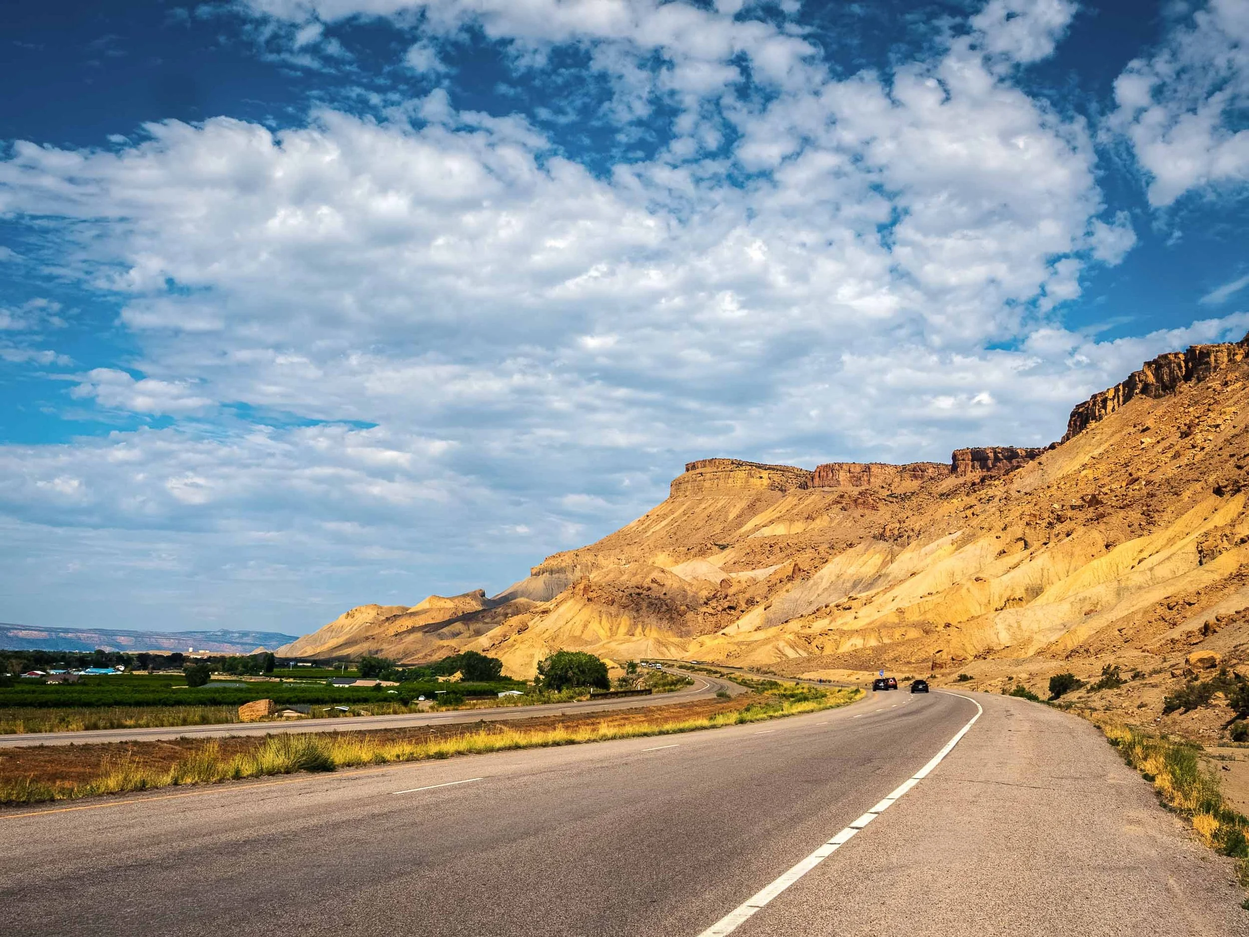 The Road Beneath the Mesa