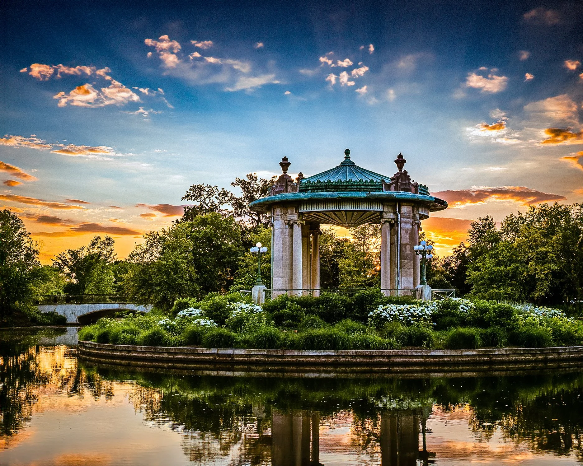 Evening at the Pavilion