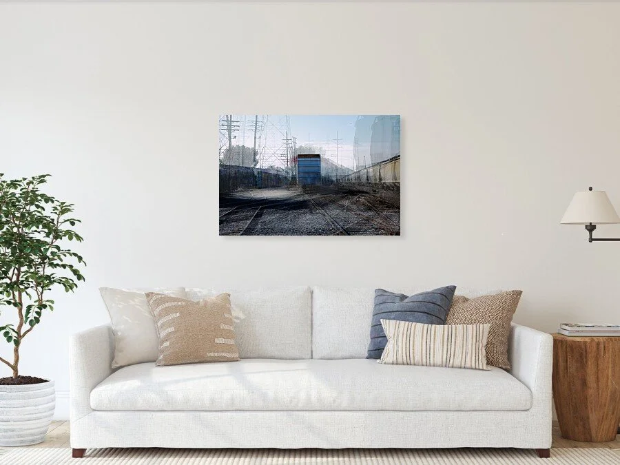 Echoes Down the Line fine art print frame