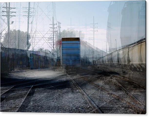 Echoes Down the Line, fine art photograph by Robert Niemeier, full view