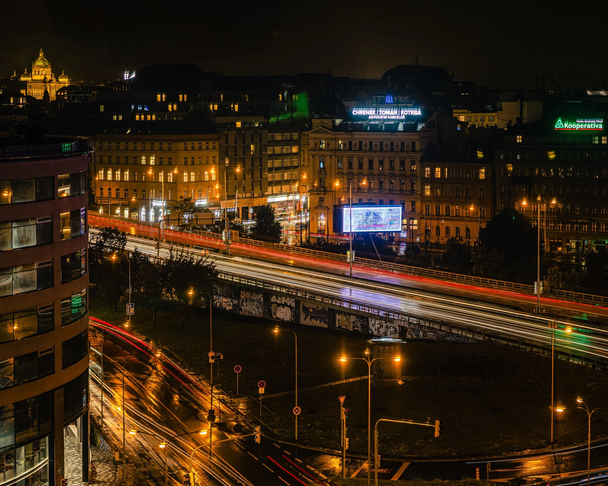Night Time in Prague — Cinematic Nocturne Fine Art Photography