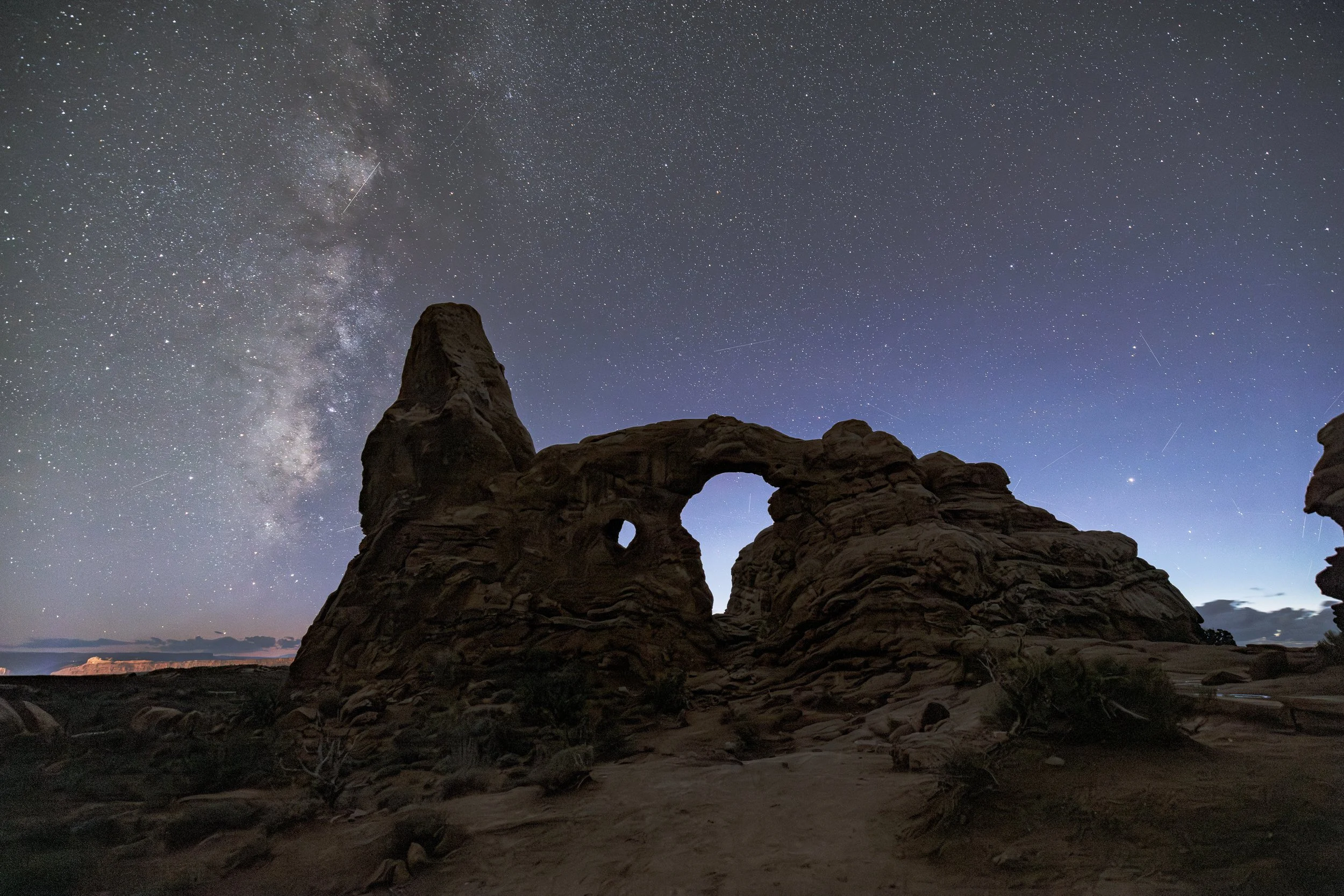 Where The Sky Breaks — Turret Arch Milky Way Fine Art Photography