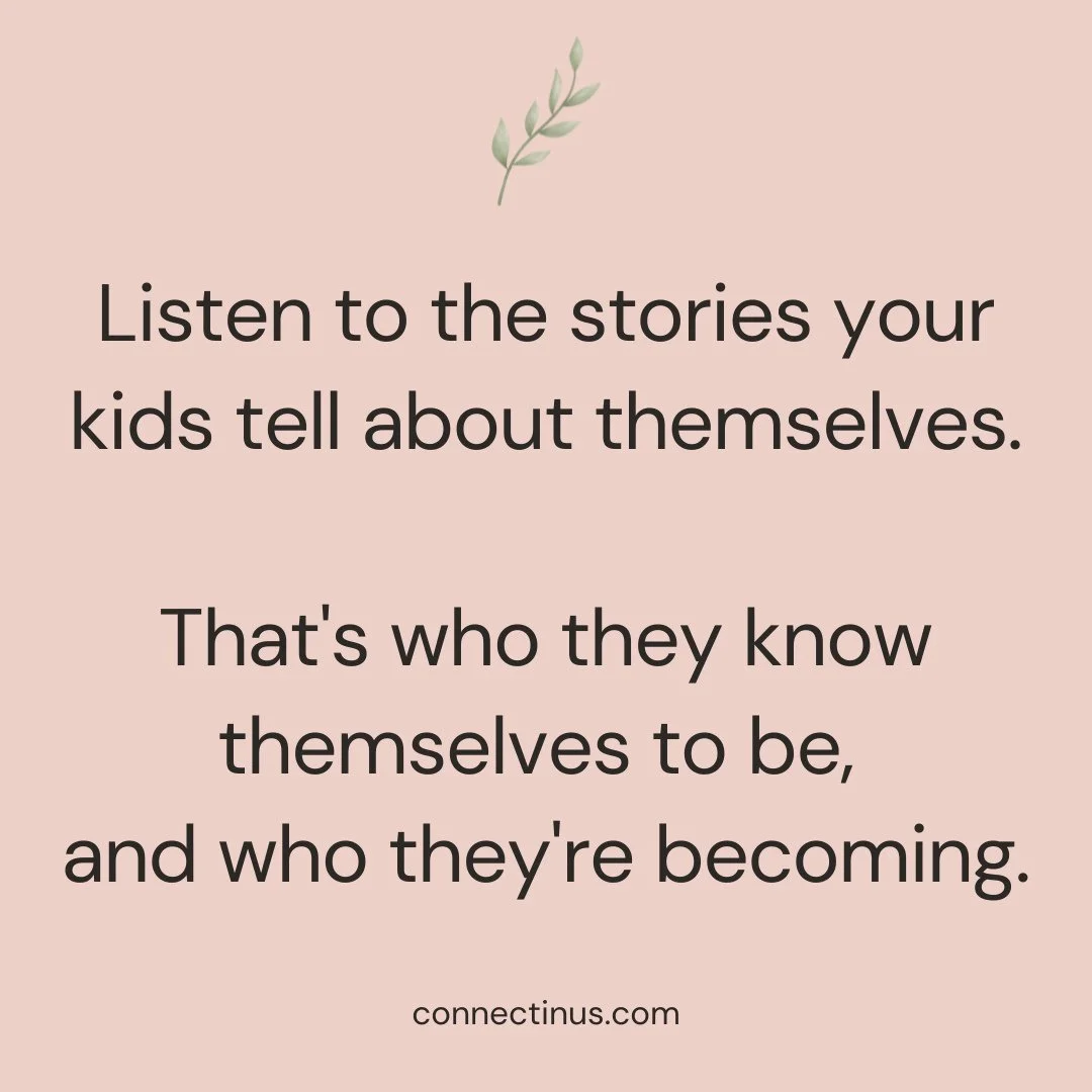 My daughter narrates her life like she's the hero of a movie. The brave one. The funny one. The one who tried.⁠
⁠
I love to listen.⁠
⁠
Because that voice in her head &mdash; the one telling her who she is &mdash; that's the one she'll carry into room