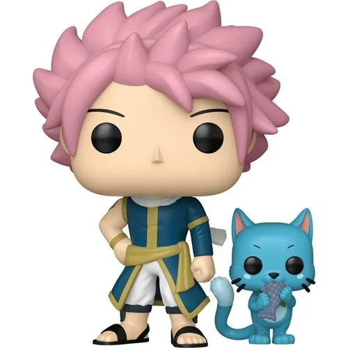 Fairy Tail 100 Years Quest Natsu with Happy Funko Pop! Vinyl Figure and Buddy