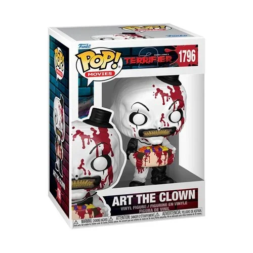 Terrifier Art the Clown with Head Funko Pop! Vinyl Figure
