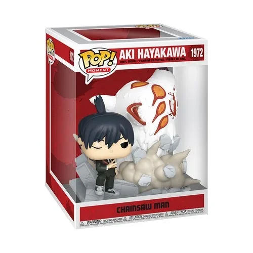 Chainsaw Man Aki Hayakawa with Fox Devil Funko Pop! Moment