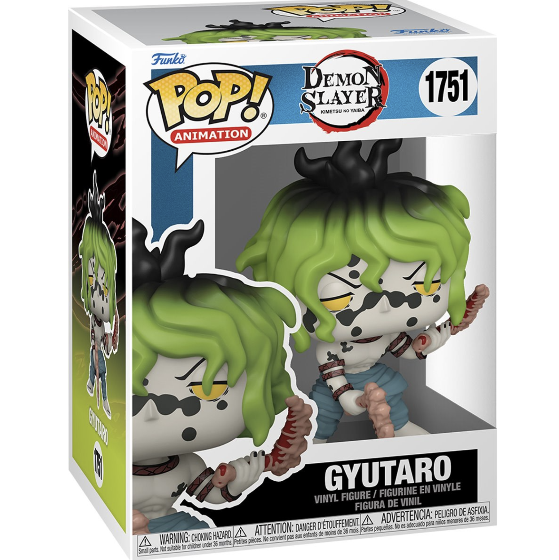 Demon Slayer Gyutaro with Blood Sickles Funko Pop! Vinyl Figure