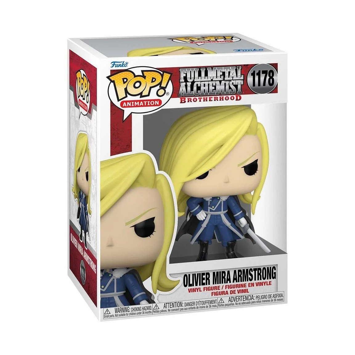 Full Metal Alchemist: Brotherhood - Olivier Mira Armstrong Funko Pop!