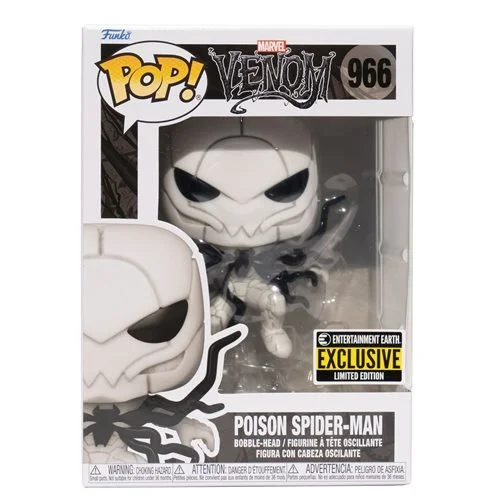 Venom Poison Spider-Man Funko Pop! Vinyl Figure #966 - Entertainment Earth Exclusive