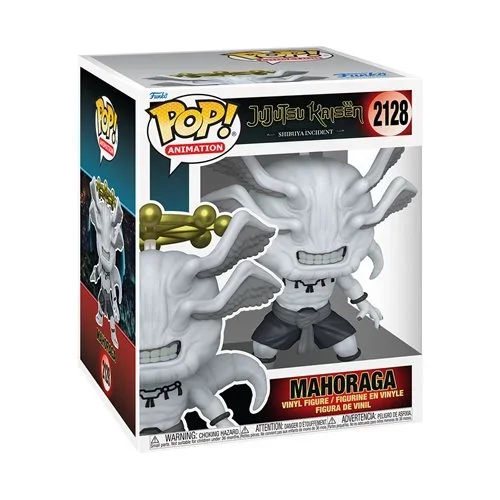 Jujutsu Kaisen Shibuya Incident Mahoraga Super 6 1/4-Inch Funko Pop! Vinyl Figure