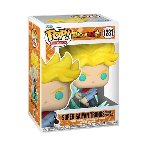 Dragon Ball Super Super Saiyan Trunks with Sword Funko Pop! Vinyl Figure