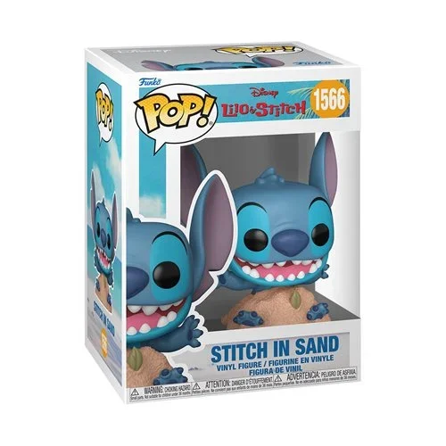 Lilo & Stitch Stitch in Sand Funko Pop! Vinyl Figure