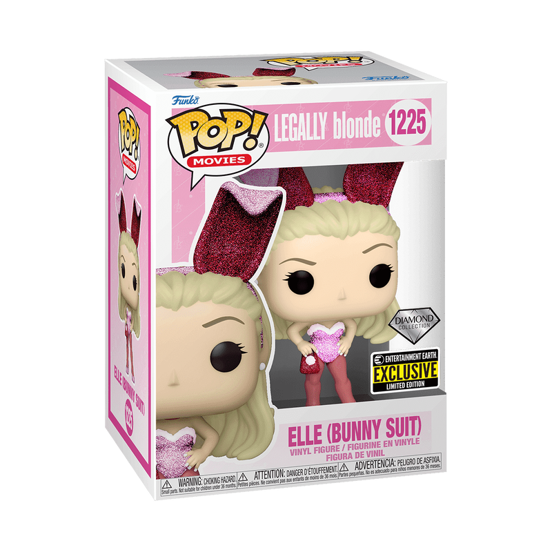 Elle in Bunny Suit (Diamond) Funko Pop! Entertainment Earth Exclusive