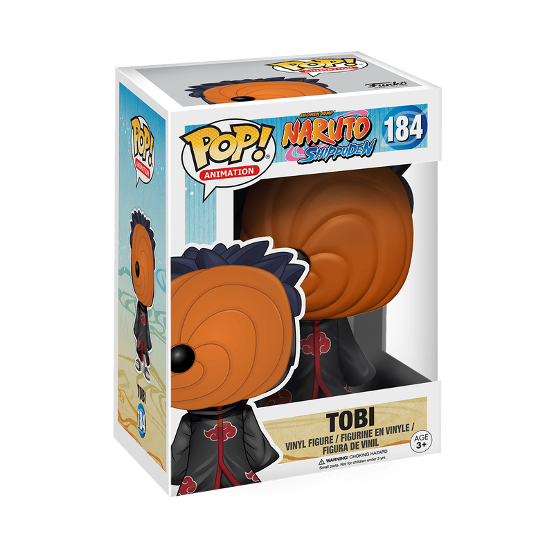 Funko Pop! Animation: Naruto Shippuden - Tobi Vinyl Figure