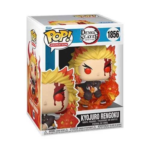 Demon Slayer Kyojuro Rengoku 9th Form Premium Funko Pop Vinyl Figure