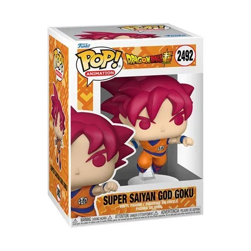 Dragon Ball Super Super Saiyan God Goku Funko Pop! Vinyl Figure