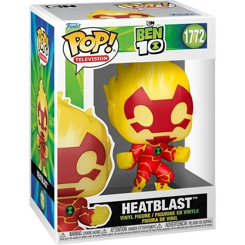 Ben 10 Heatblast Funko Pop! Vinyl Figure
