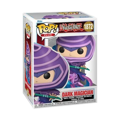 Yu-Gi-Oh! Dark Magician (Attack) Funko Pop Vinyl Figure Plus