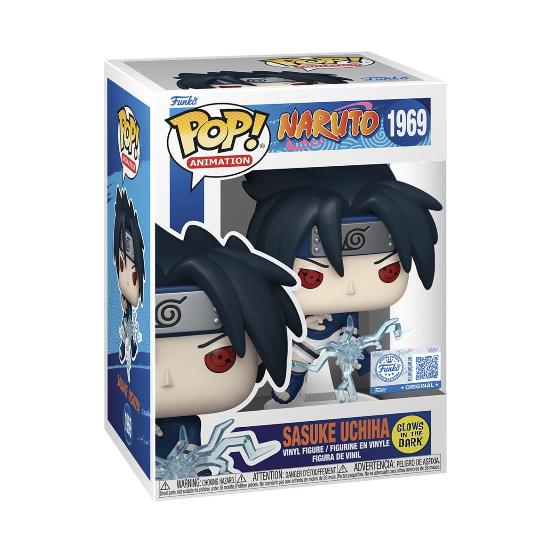 Sasuke Uchiha Glow-in-the-Dark Funko Pop! Vinyl Figure