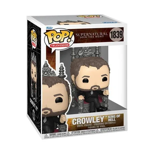 Supernatural Crowley King of Hell Throne Premium Funko Pop! Vinyl Figure