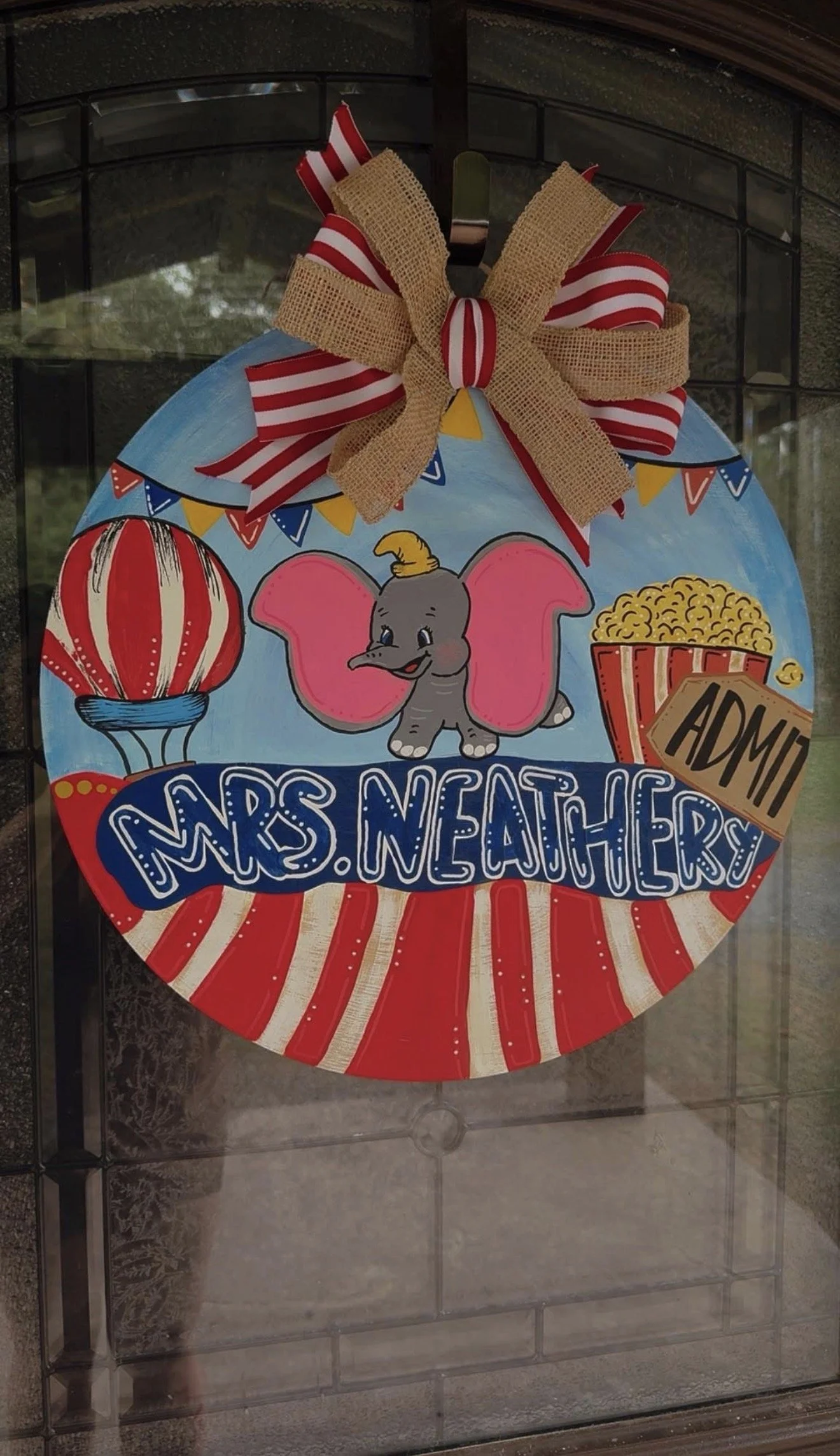 Mrs. Neathery’s Door Hanger