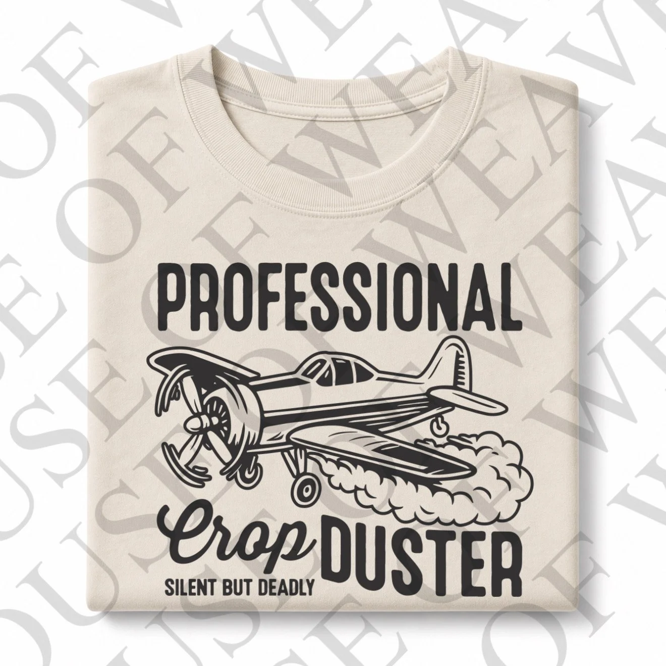 Professional Crop Duster DTF Print (Print ONLY)