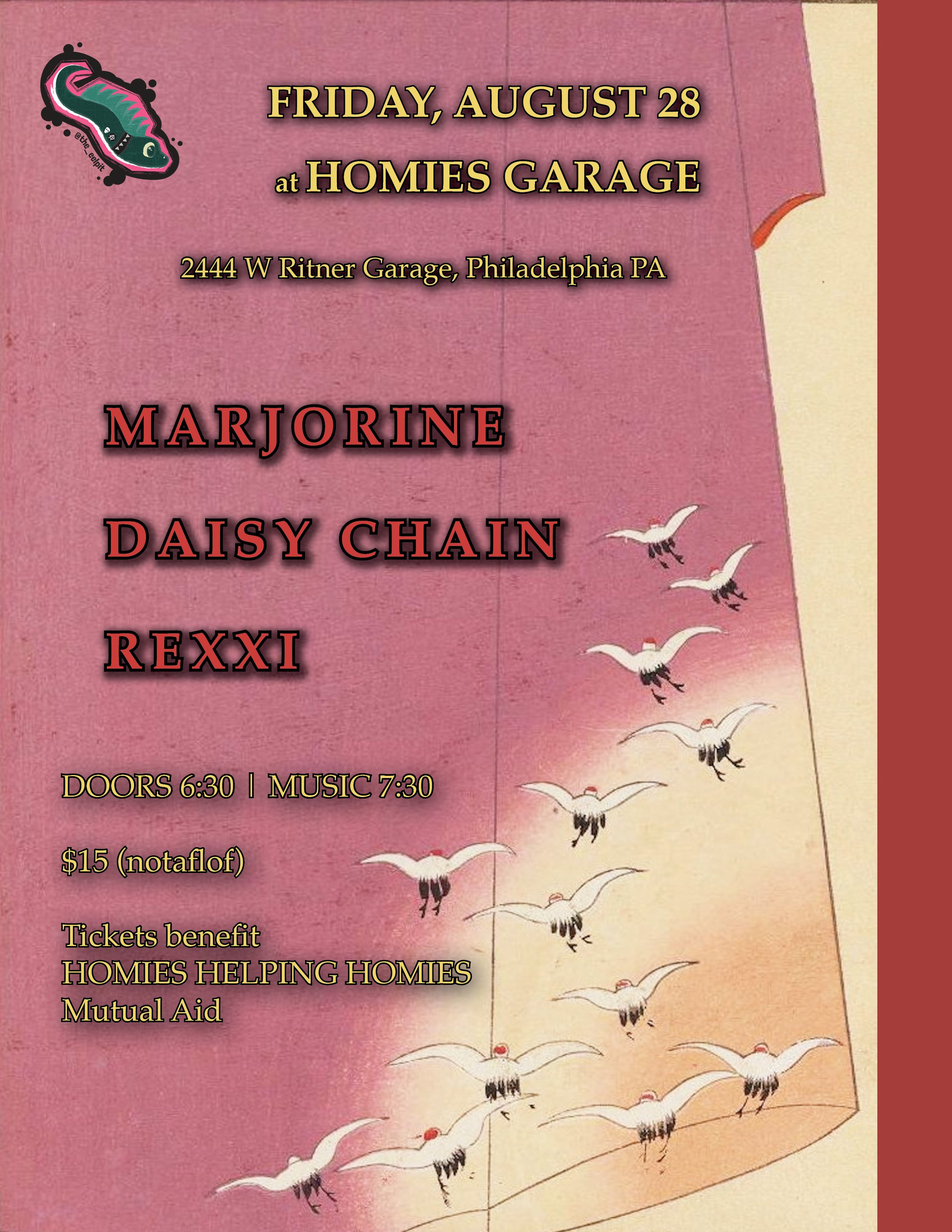 Marjorine Tour - Philadelphia, PA