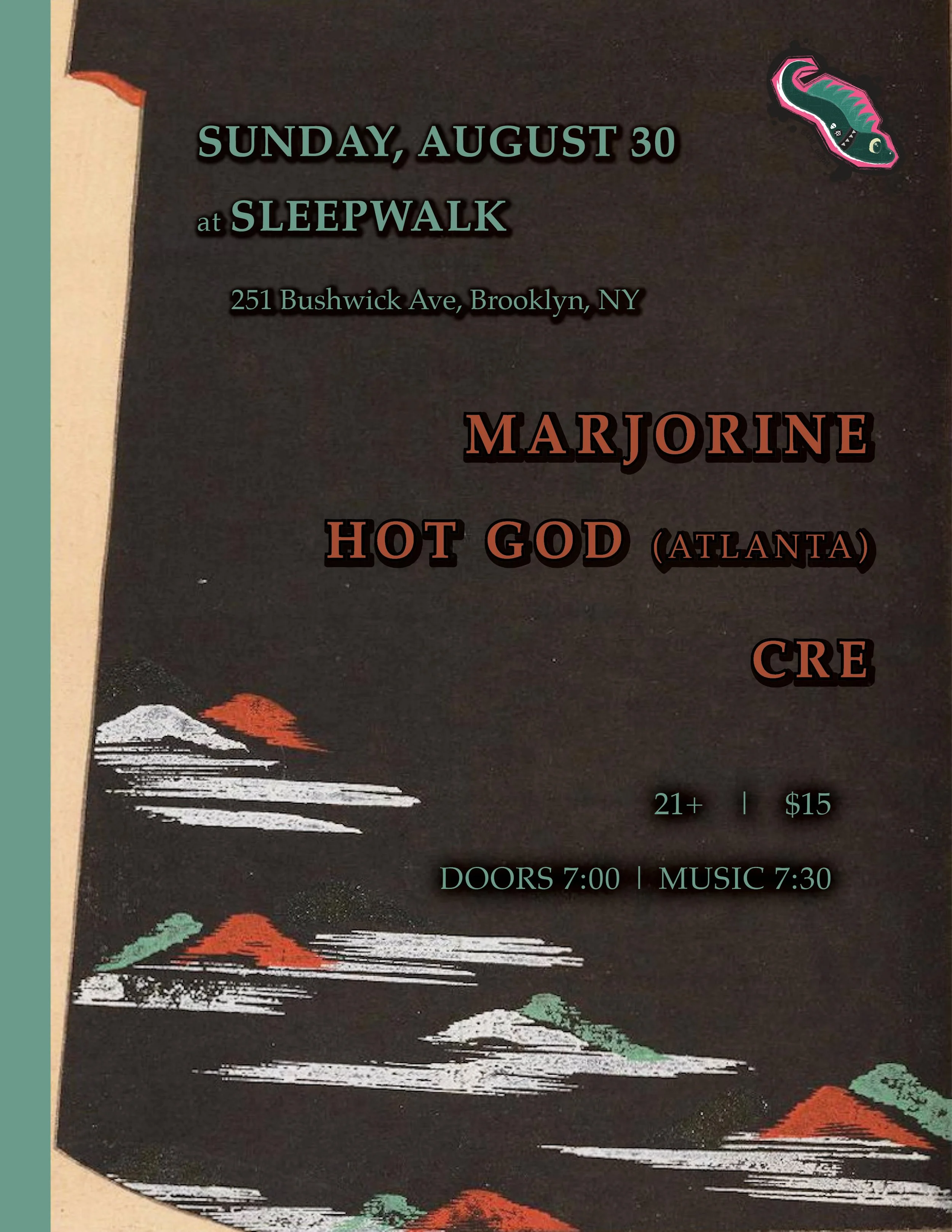Marjorine Tour - Brooklyn, NY